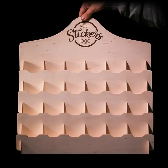 Sticker Display Stands – Custom Racks, Holders and Boards – CustomCraftUA