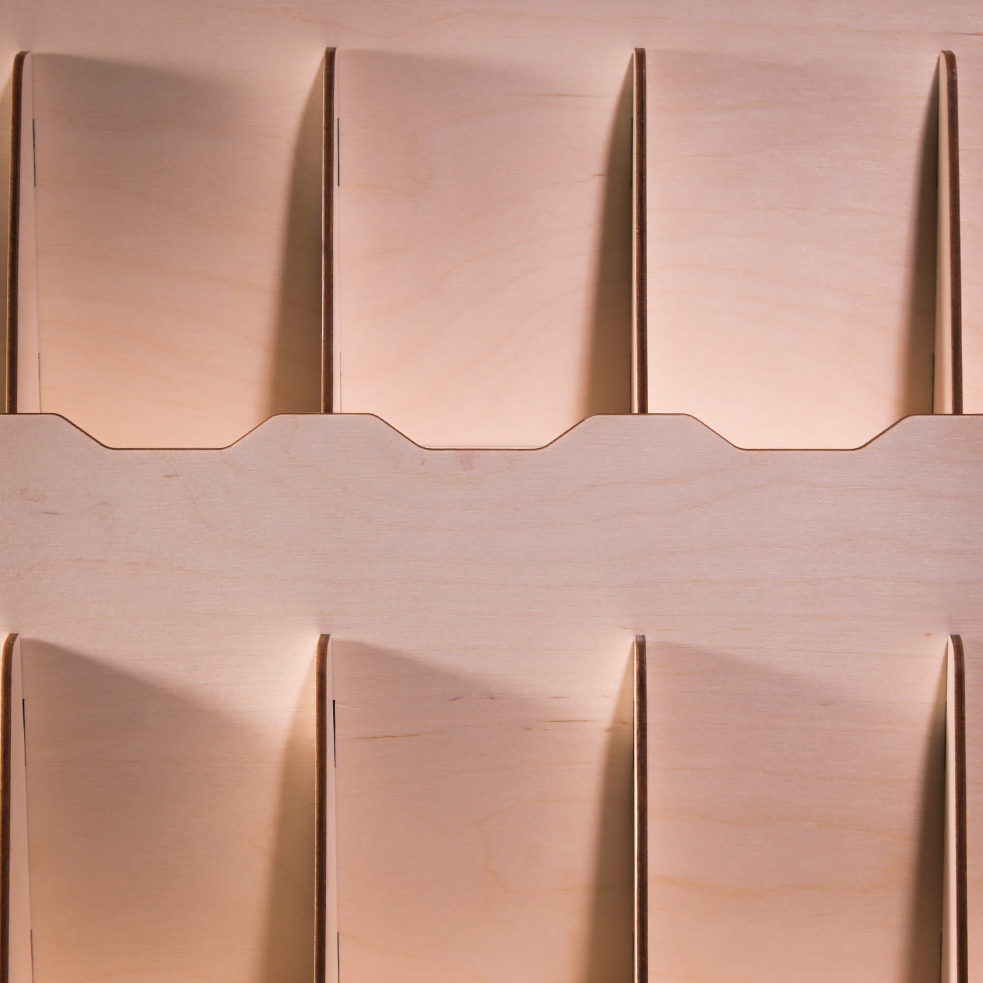 35 Pocket Sticker Display Stand - Collapsible Wooden Display Rack ...