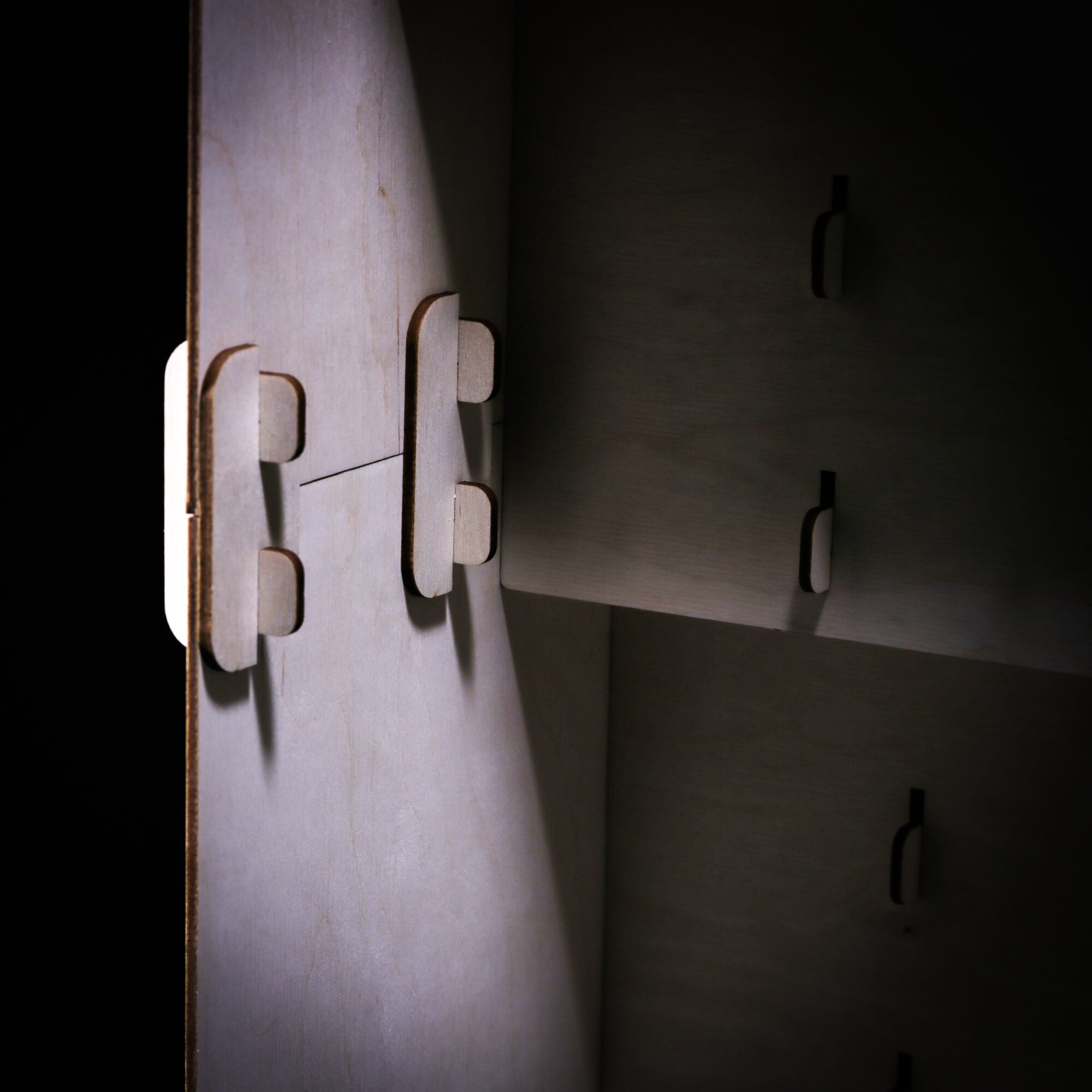 35 Pocket Sticker Display Stand - Collapsible Wooden Display Rack ...