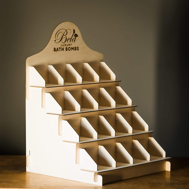 NBEADS 3-Tier Log Retail Earring Display Riser, Oorbel Ring Houder Afneembare Onvoltooide Hout NBEADS 3-Tier Log Retail Earring Display Riser, Oorbel Ring Houder Afneembare Onvoltooide Hout