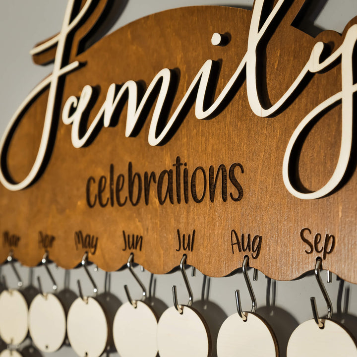 Custom Family Gift - Birthday Board