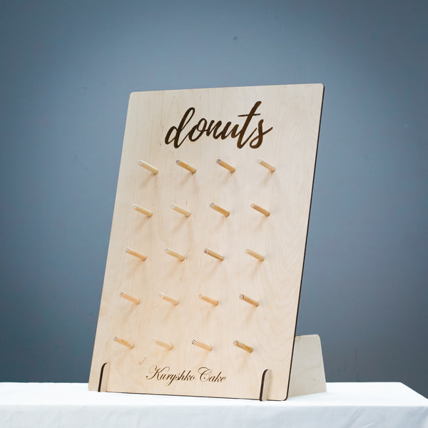 Collapsible Donut Board Display Stand