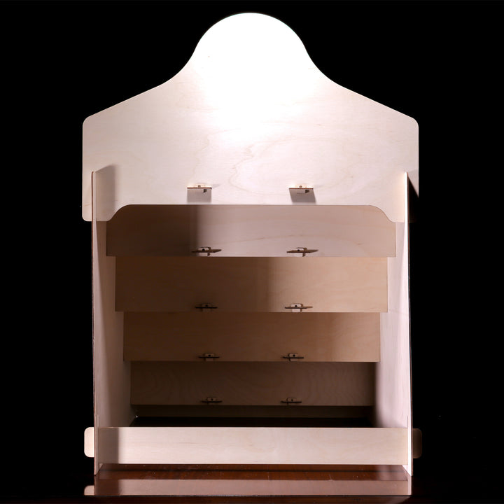 Collapsible vendor display stand