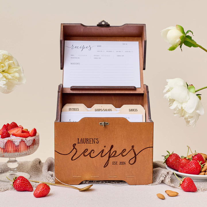 5x7 Recipe Box – CustomCraftUA