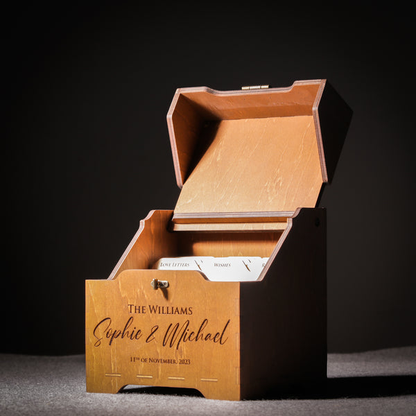 Wooden Wedding Guest Box
