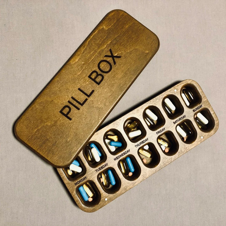 Pill box organizer